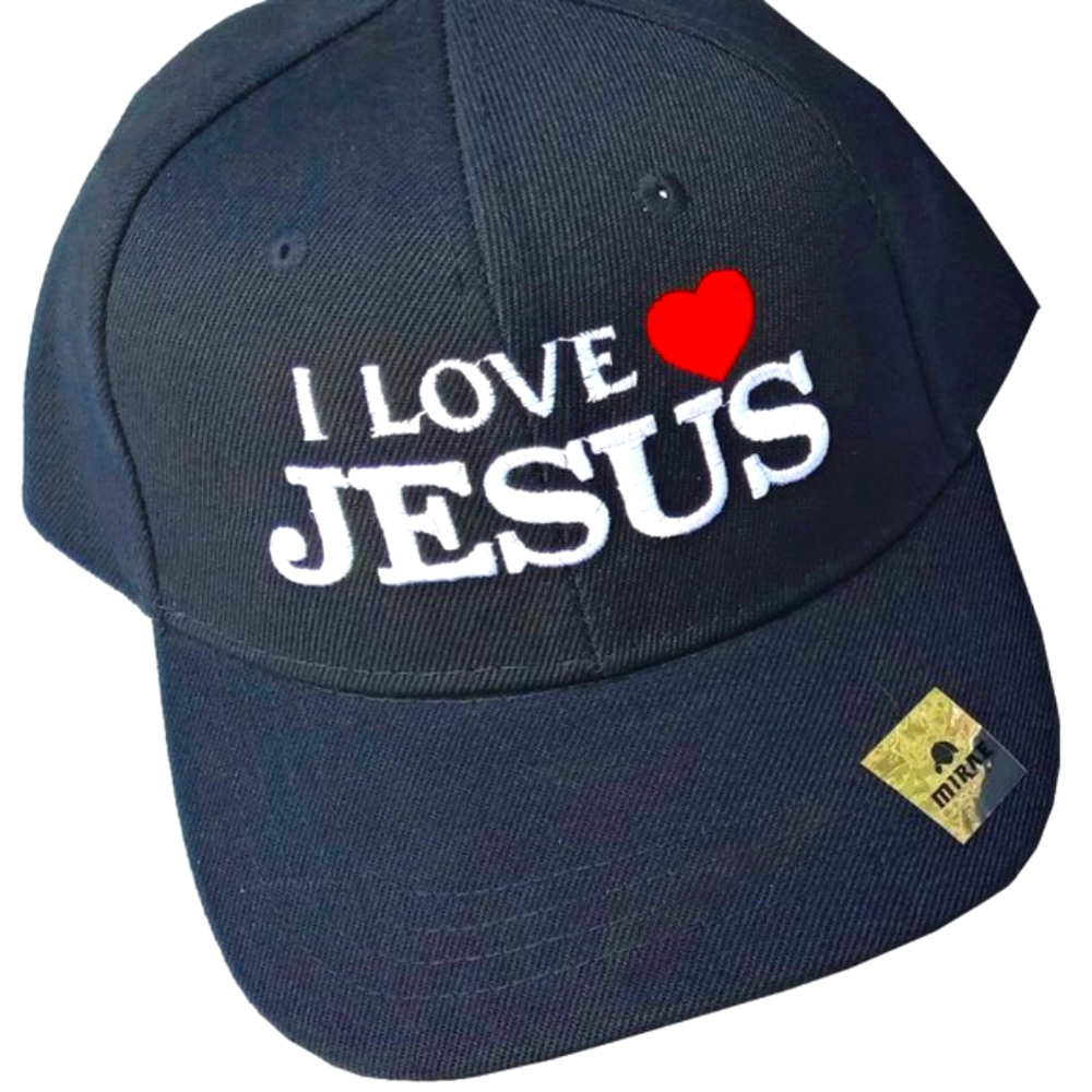 I LOVE JESUS BASEBALL CAP